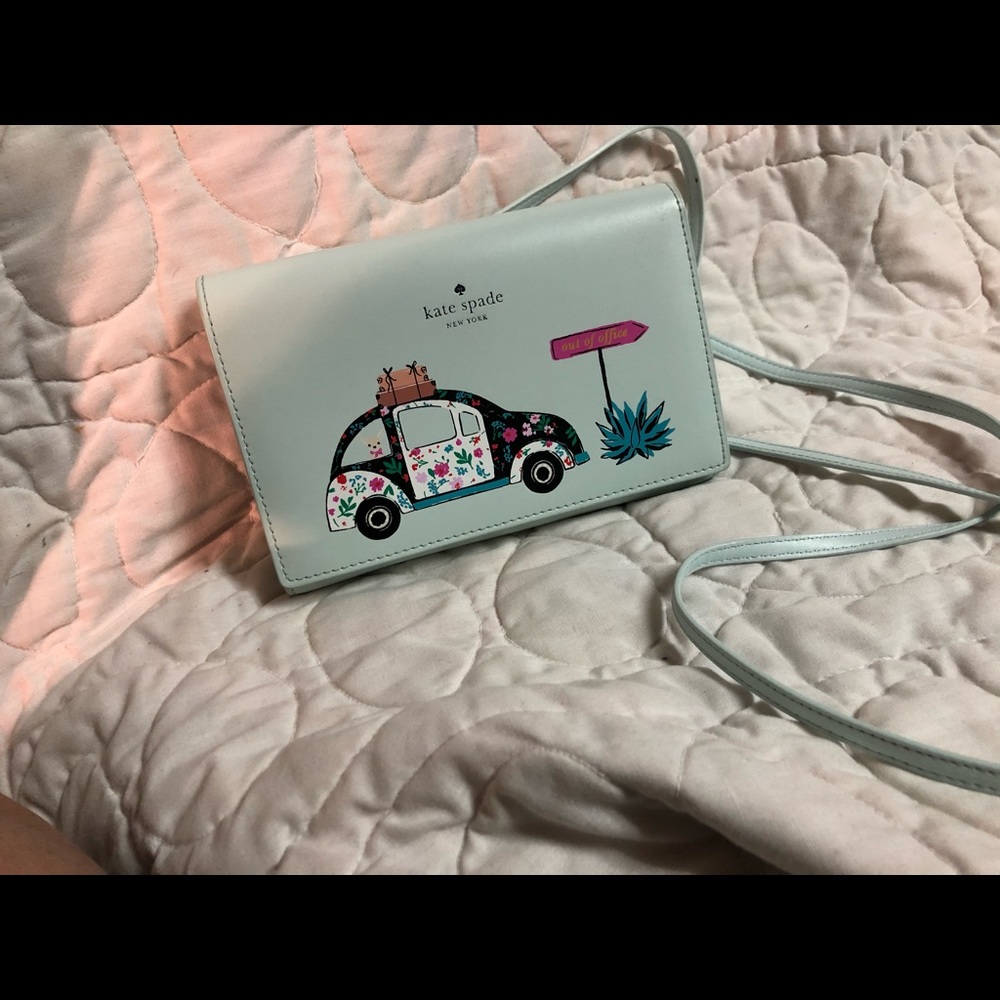 Kate Spade crossbody wallet.